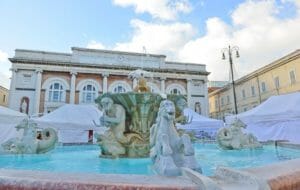 Capodanno a Pesaro, la piazza 