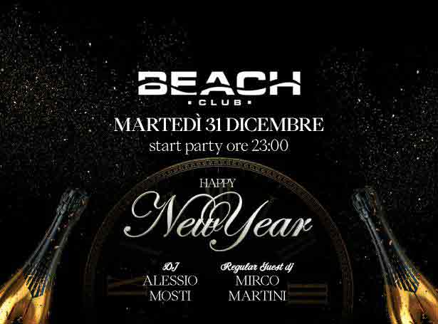 Capodanno Beach Club Versilia