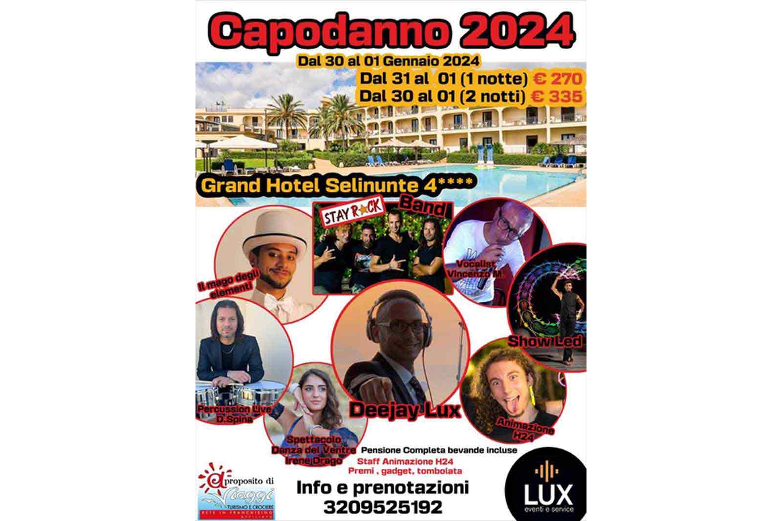 Capodanno Hotel Selinunte Luxeventi