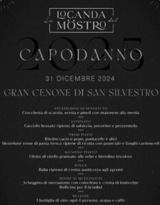 Capodanno Locanda del Mostro a Bomarzo