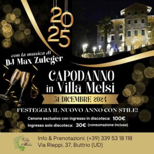 Capodanno a Villa Melsi