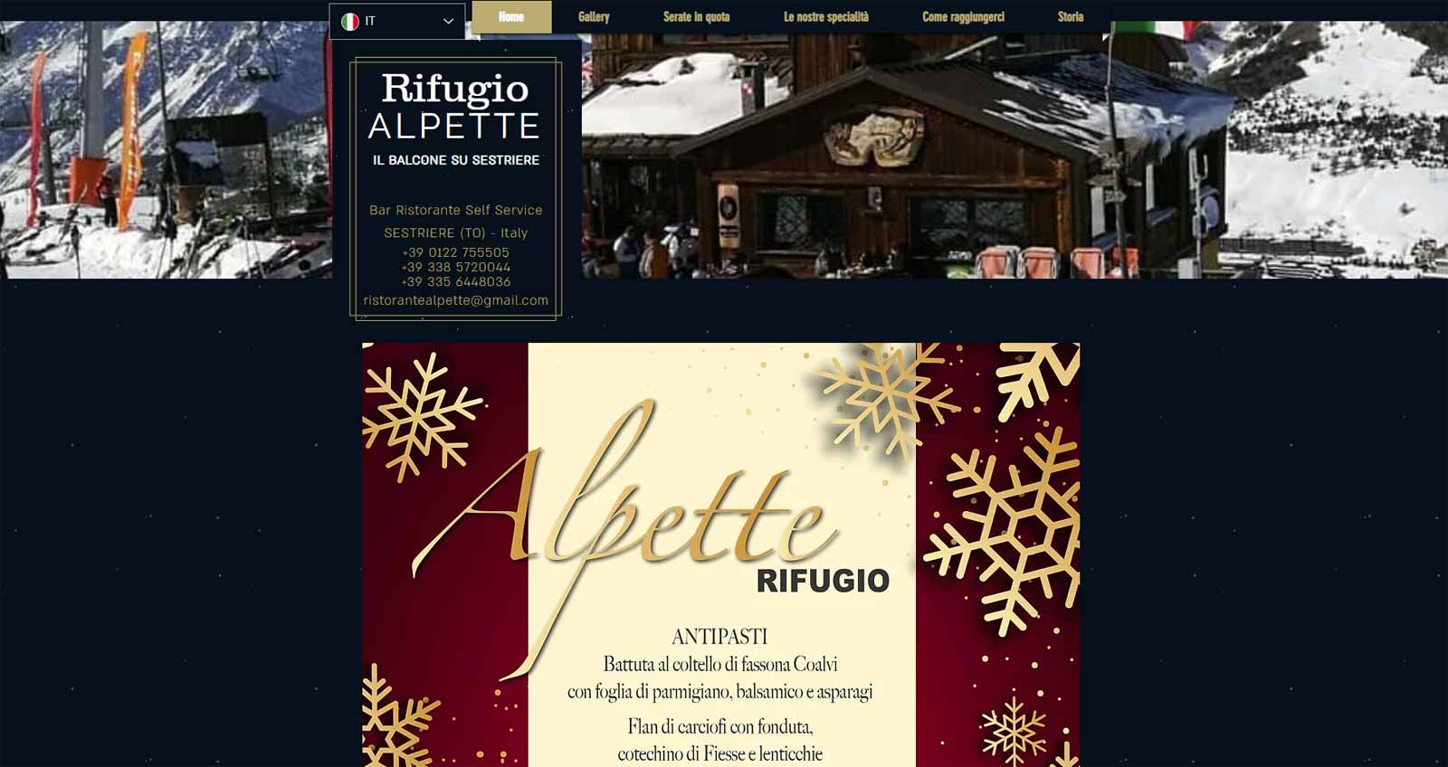 Capodanno Rifugio Alpette