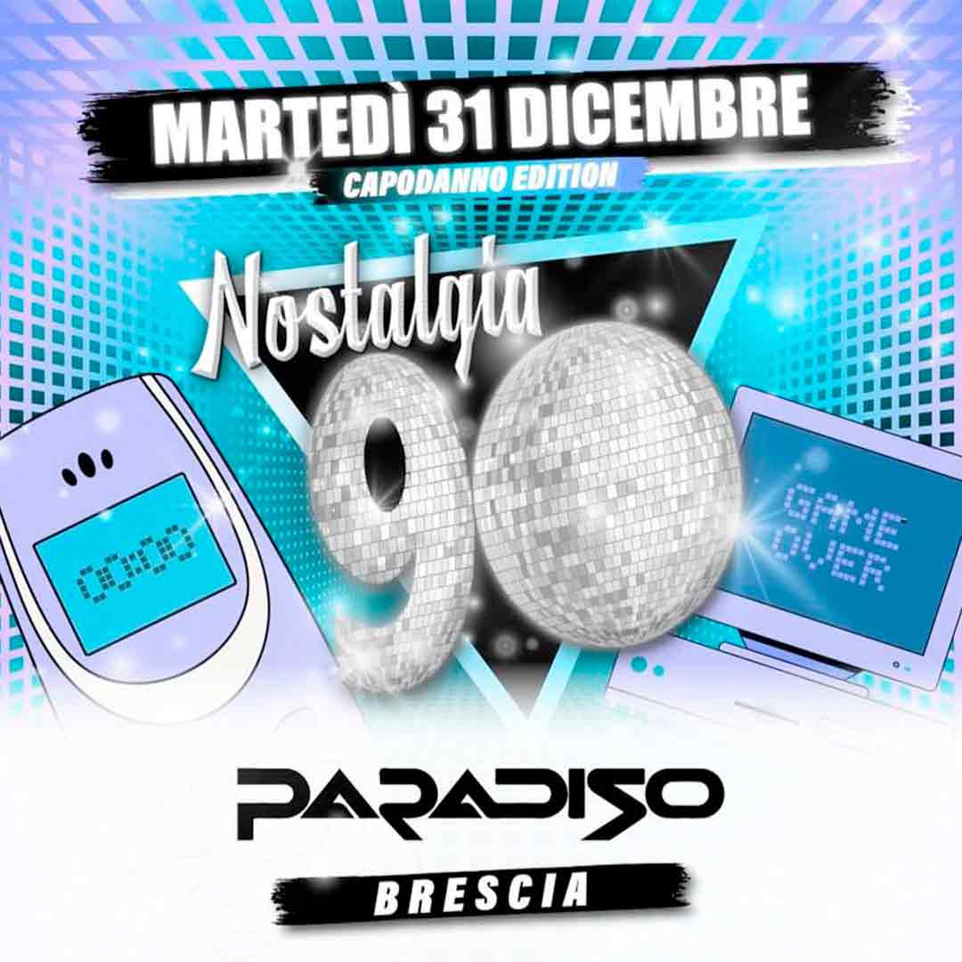 Capodanno disco Paradiso