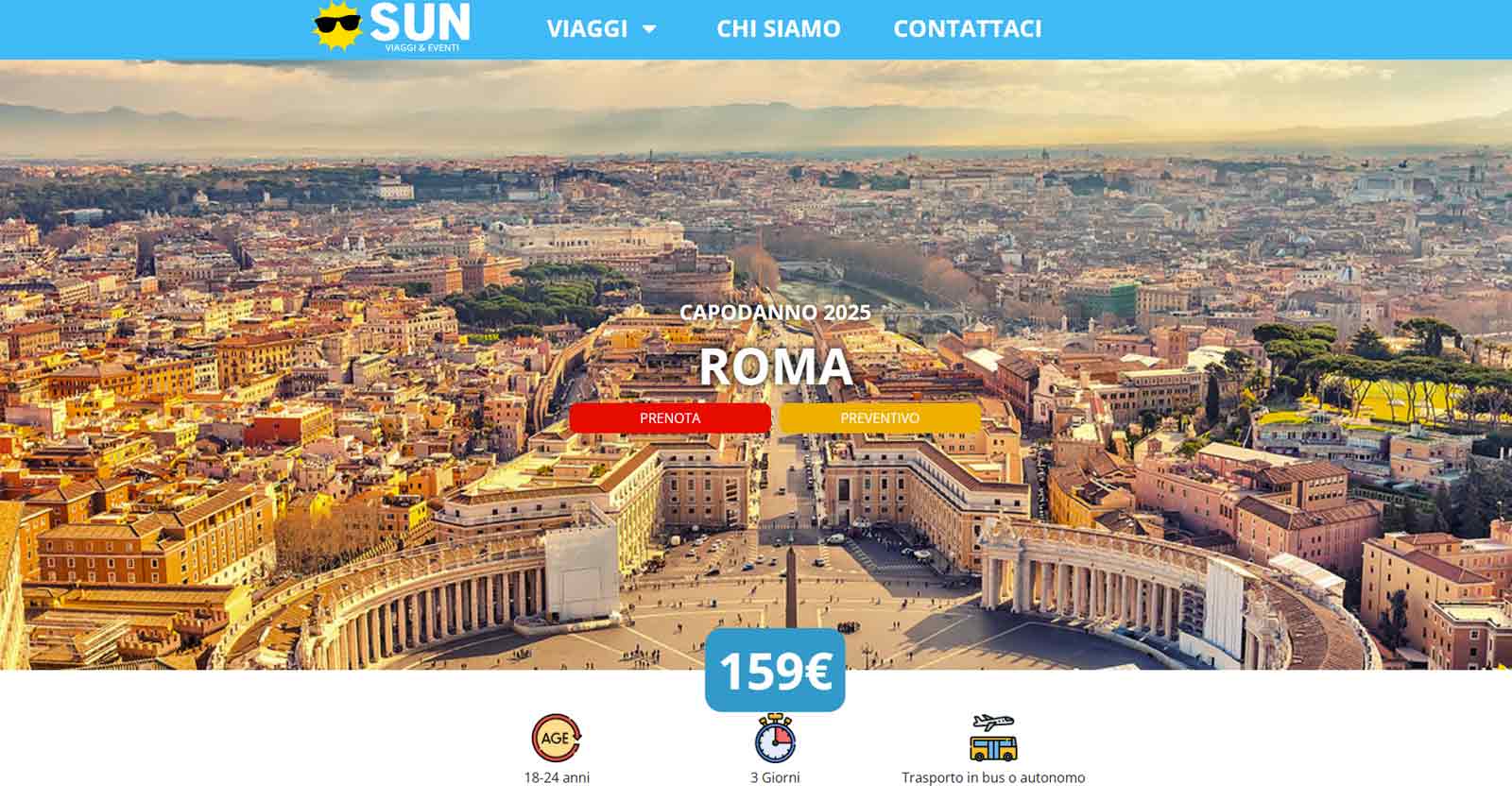 Capodanno Roma con Sun Viaggi